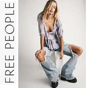 FINAL Last Chance NWT Free People Joni Cardi Heather Combo xs